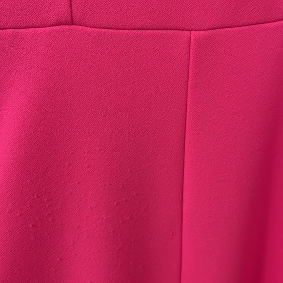 FLATTERING! Express One Piece Wide Leg Strapless - Hot Pink- Size Medium. - Picture 7 of 12